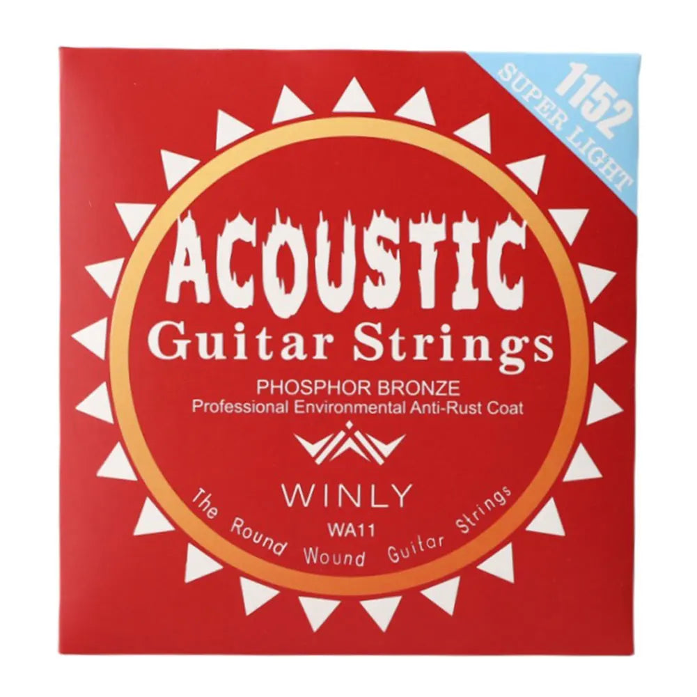 Acoustic Guitar Strings Steel Core Phosphor Bronze Strings Classical Guitar Strings for Guitar Professionals