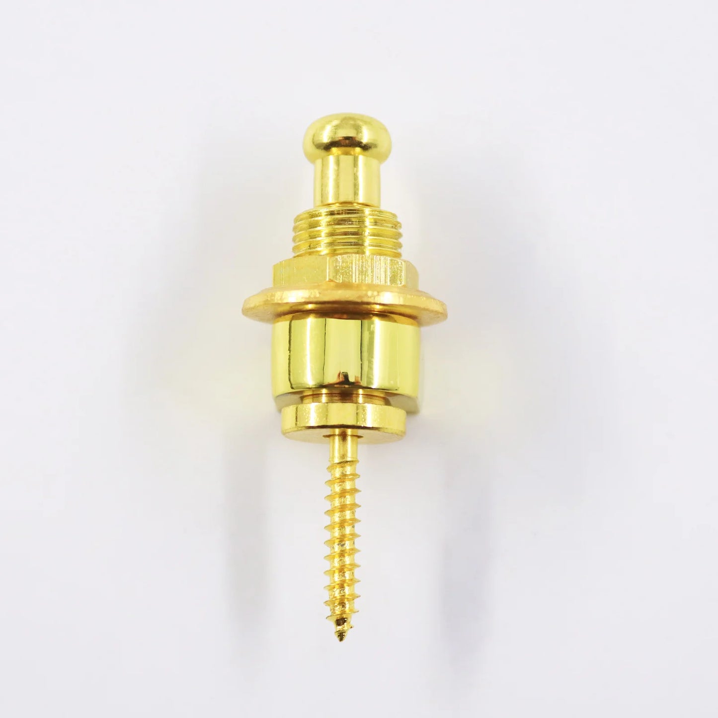 PHRILAM 2PCS Metal Skidproof Guitar Strap Locks Straplocks, Black/Chrome/Gold Available