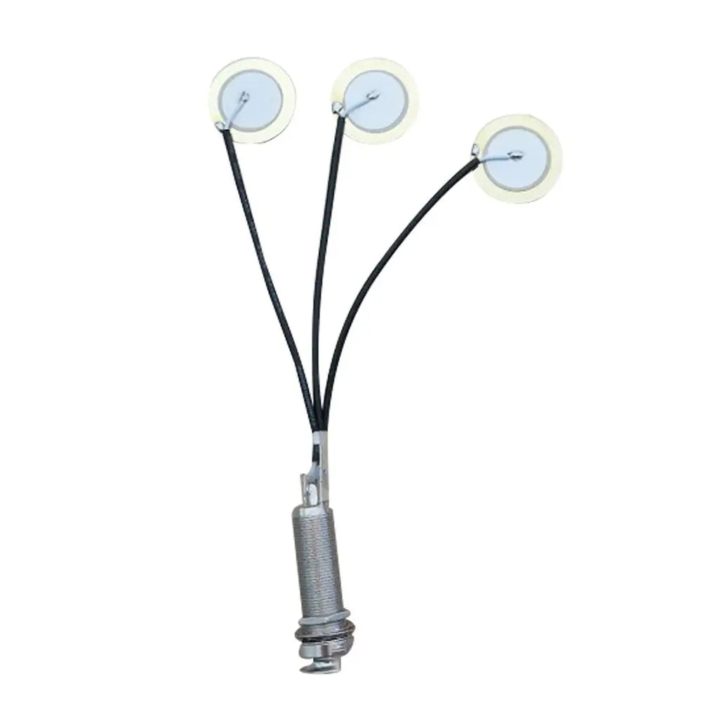 Guitar Pickup Professional Piezo Contact Transducer Microphone Pickup for Guitar Violin Banjo Mandolin Ukulel Guitar Accessories