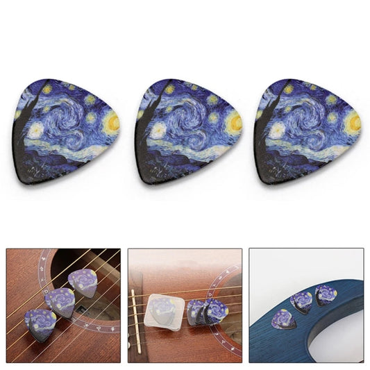 3pcs Guitar Picks  0.46 0.71 0.96 MM Universal Guitar Pick For All Guitar Electric Guitar Bass Ukulele