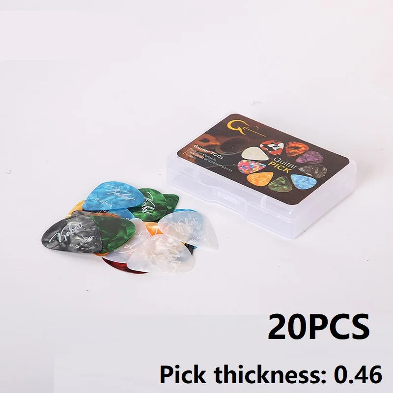 20PCS Guitar Picks Soach Pick 0.71 Pick Alice Plectrums Guitar Mix Plectrum Specifications for Guitar JTBP03