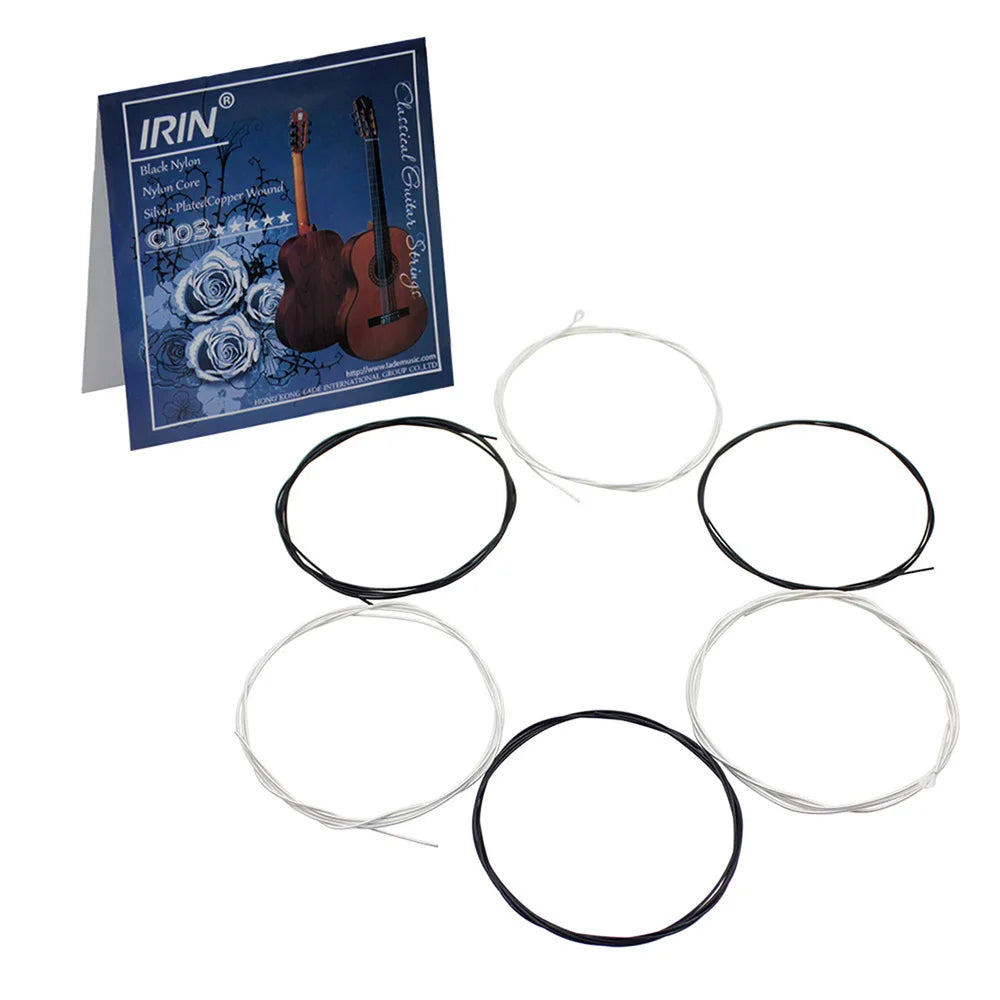 6 Pcs Classical Guitar Strings Nylon Guitar Wire Strings Classic Guitar Rope String Guitar Accessories Musical Instrument Parts
