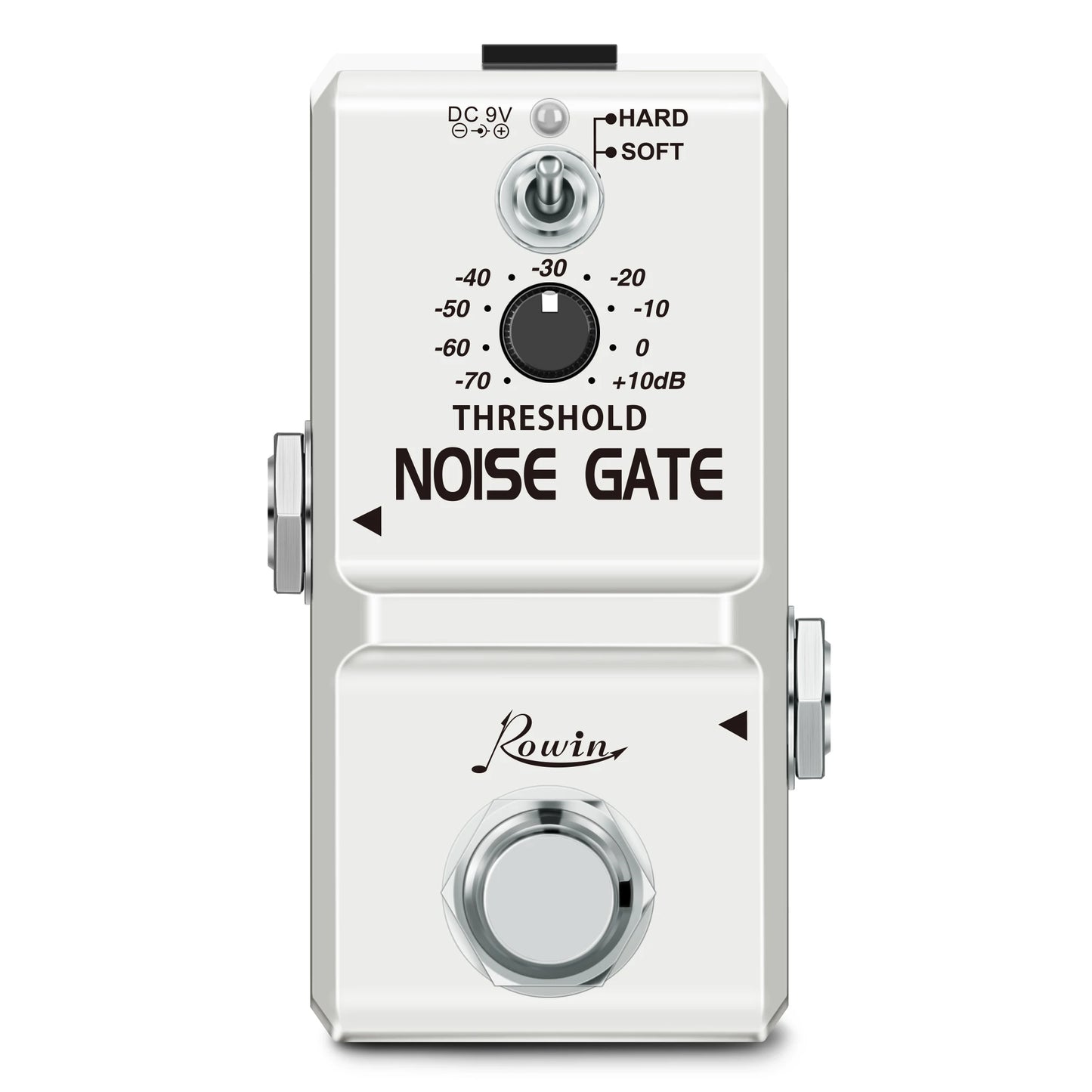Noise Gate Pedal Noise Killer Guitar Pedal Noise Suppressor Effect 2 Modes for Electric Guitar and Bass True Bypass
