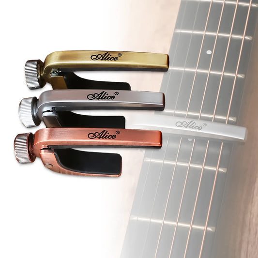 Alice Guitar Capo A007J Alloy Material Suitable for Bass Acoustic Electric Guitar Etc. Guitar Accessories