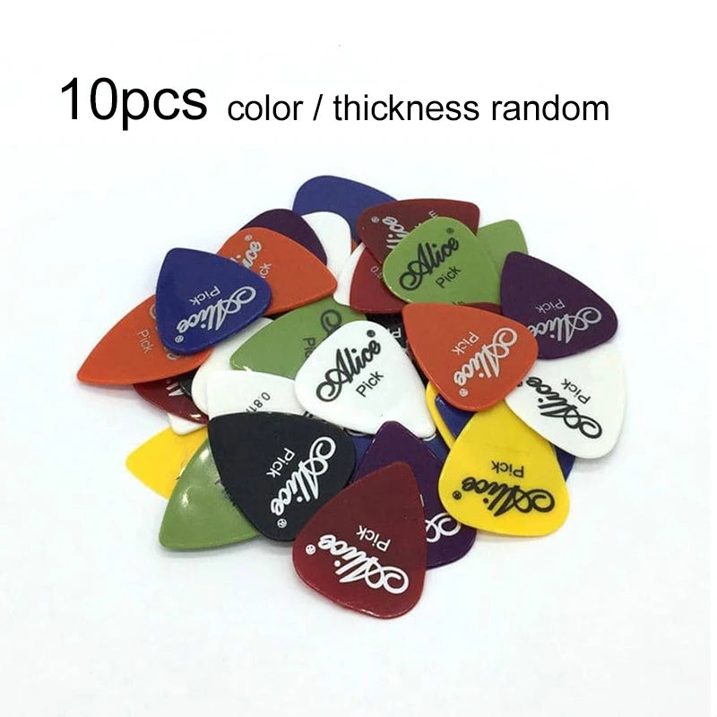 5-50Pcs Guitar Picks Guitar Accessories 0.58/0.71/0.81/0.96/1.2/1.5mm Acoustic Electric Bass Plectrum Mediator Guitar Picks TMZ