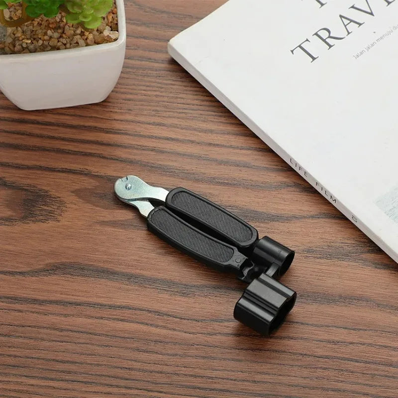 Wooden Guitar String Changing Tool Installation Winding Machine Multifunctional Set of String Cutters String Cutters