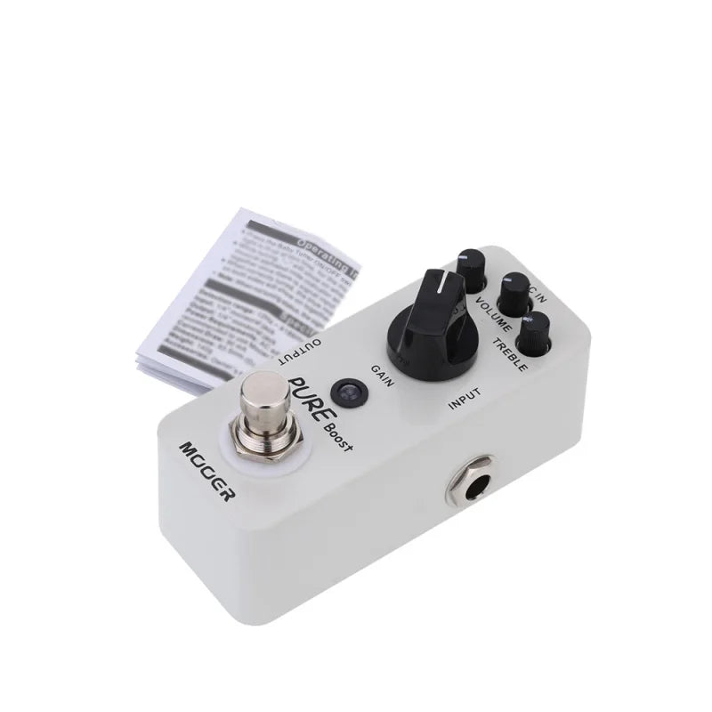 Mooer Pure Boost Micro Mini Boost Effect Pedal for Electric Guitar True Bypass
