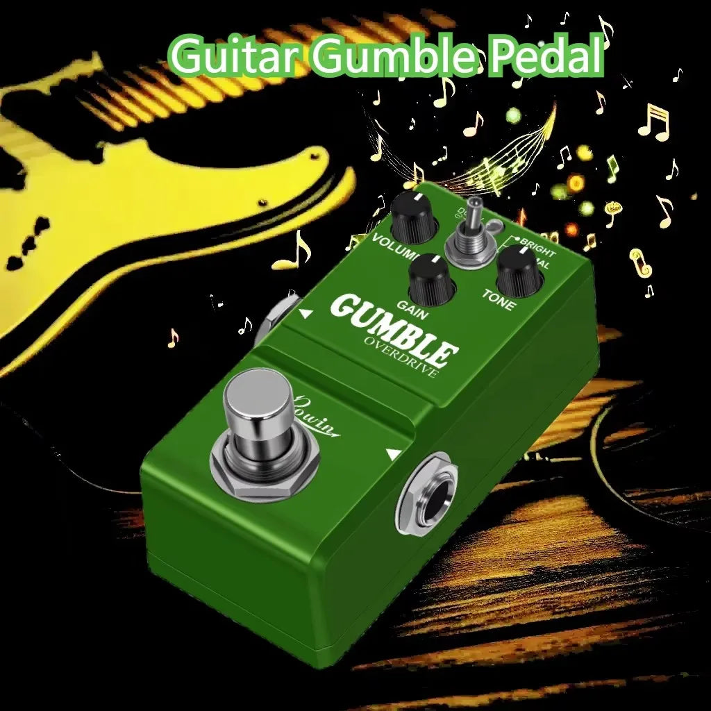 Rowin NANO Guitar Effect Pedals Compressor Flanger Booster Overdrive Delay Tremolo Dumble Distortion for Electric Guitar Bass