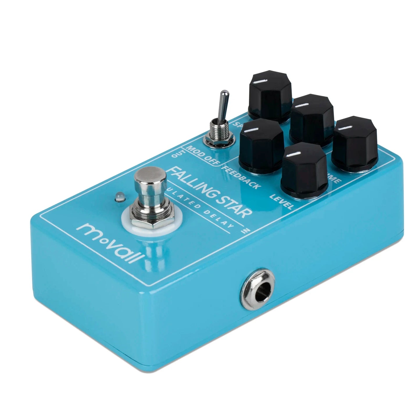 Movall Falling Star Modulated Delay Overdrive Distortion Fuzz Chorus Booster Flange Phaser Compressor Guitar Effect Pedal