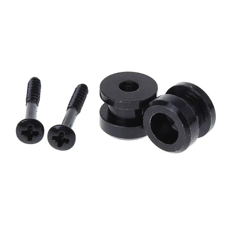 1 Pair Guitar Non-Slip Strap Lock Button Buckle Base Guitar Non-Slip Strap Buckle Base