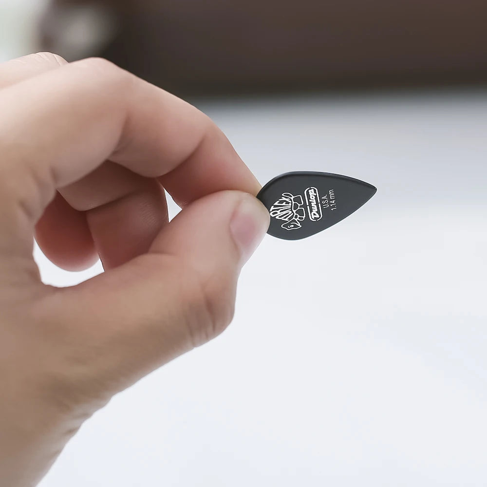 Dunlop Guitar Picks Tortex Pitch Black Jazz III Pick Plectrum Mediator 0.5/0.6/0.73/0.88/1.0/1.14/1.35/1.5 mm Guitar Accessories