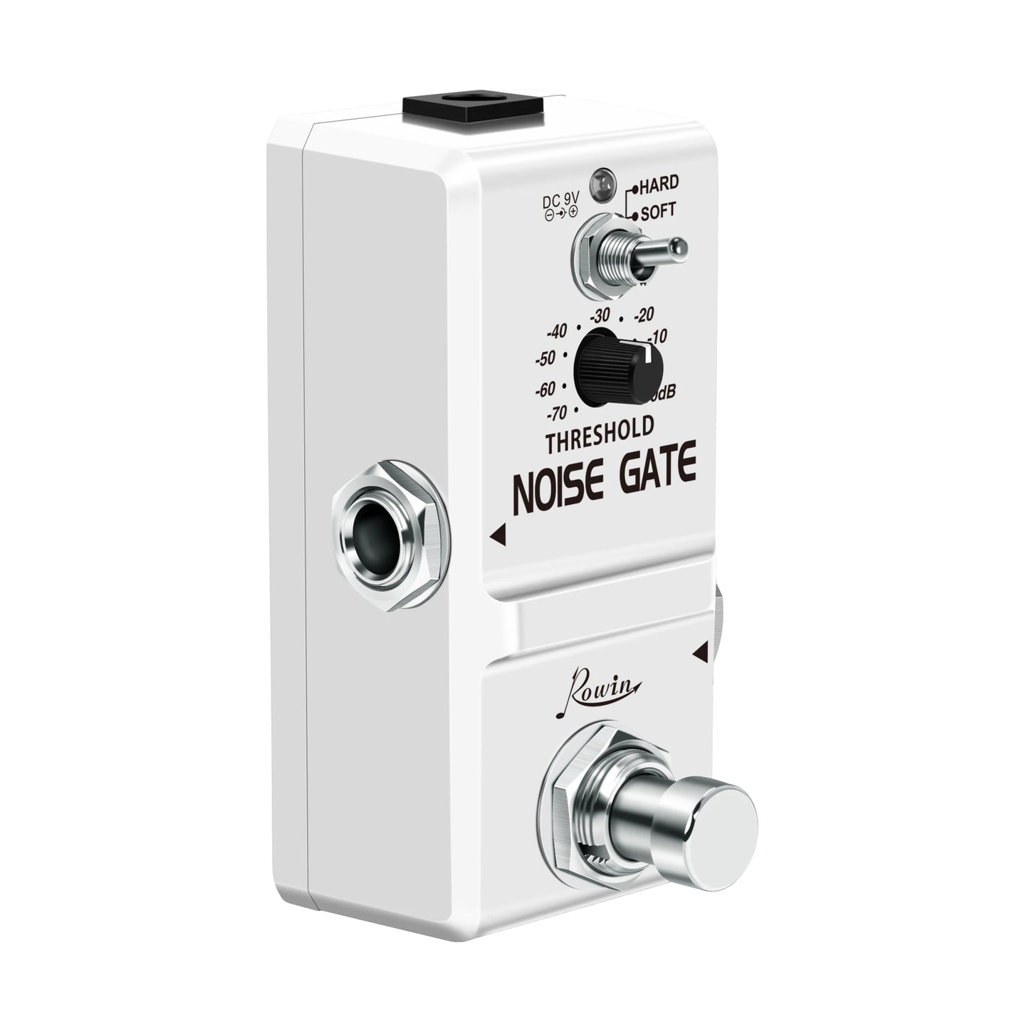 Noise Gate Pedal Noise Killer Guitar Pedal Noise Suppressor Effect 2 Modes for Electric Guitar and Bass True Bypass