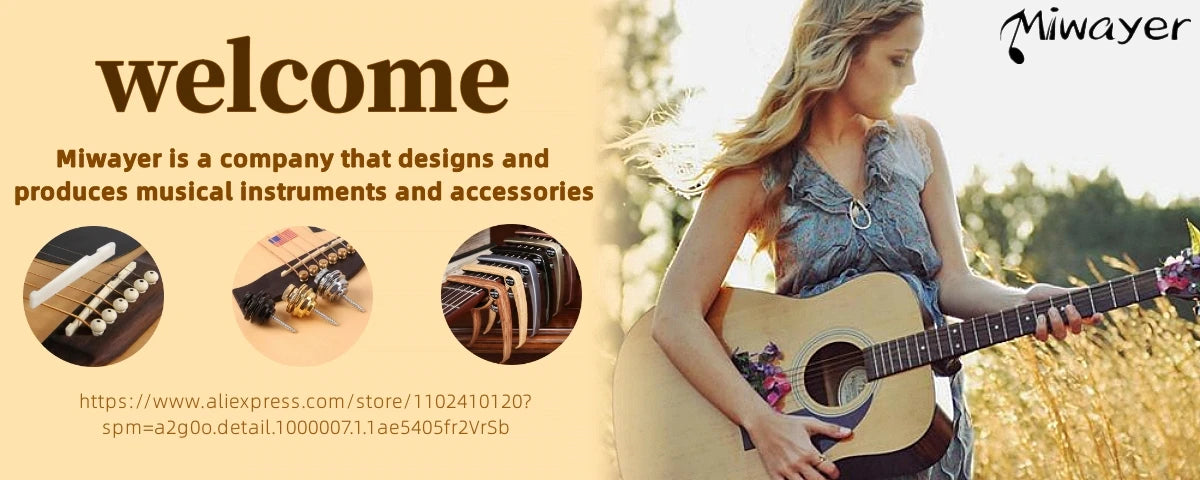 Miwayer 6 Pcs Wooden Guitar Pick 2mm, String Instrument Accessories Wood Guitar Plectrums For Electric, Acoustic, or Bass Guitar