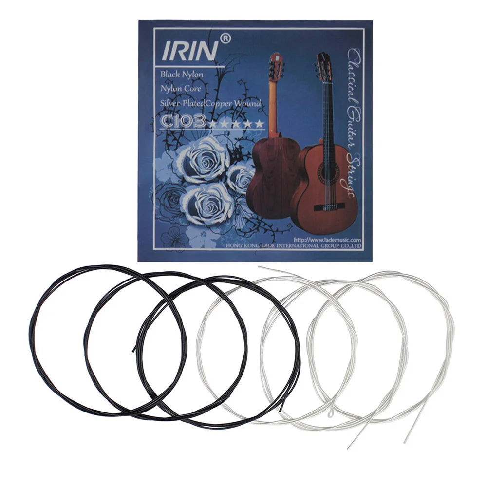 6 Pcs Classical Guitar Strings Nylon Guitar Wire Strings Classic Guitar Rope String Guitar Accessories Musical Instrument Parts