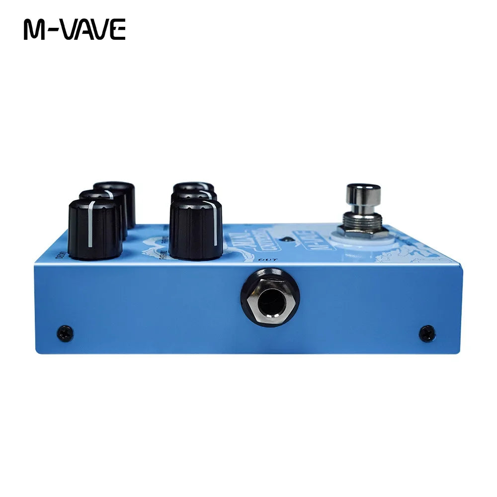 M-VAVE MINI-UNIVERSE Electric Guitar Reverb Effects Pedal  9 Reverb Effects Room/Shimmer/Lofi/Spring Reveb Guitar Pedal