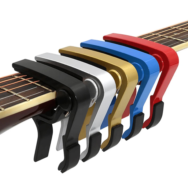 1PC/Pack High Quality Guitar Capo Multiple Color Available Guitar Tone Adjust Tuning Clip Quick Change Tool for Music Lovers ZYF