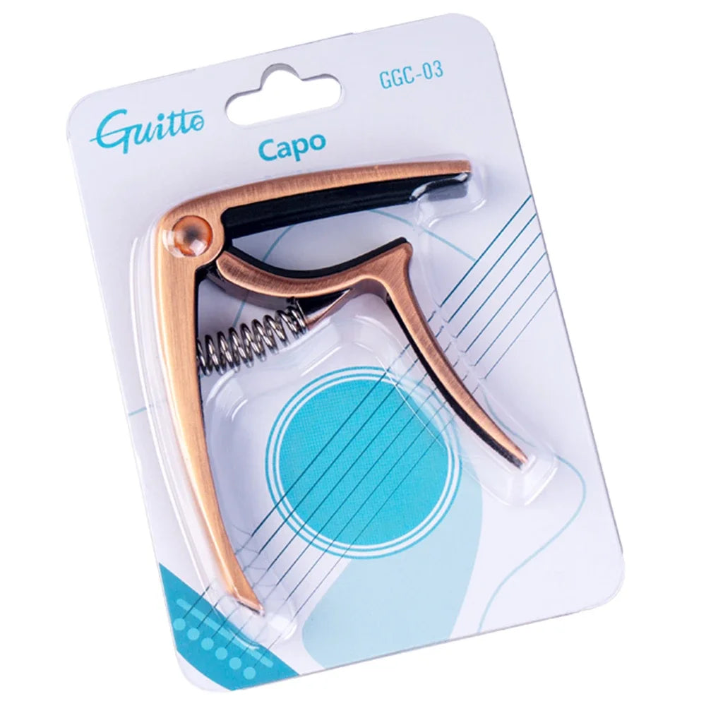 GGC-03 Guitar Capo for Acoustic Electric Guitar Ukulele Mandolin Banjo Zinc Alloy Tuning Clamp Guitar Parts & Accessories