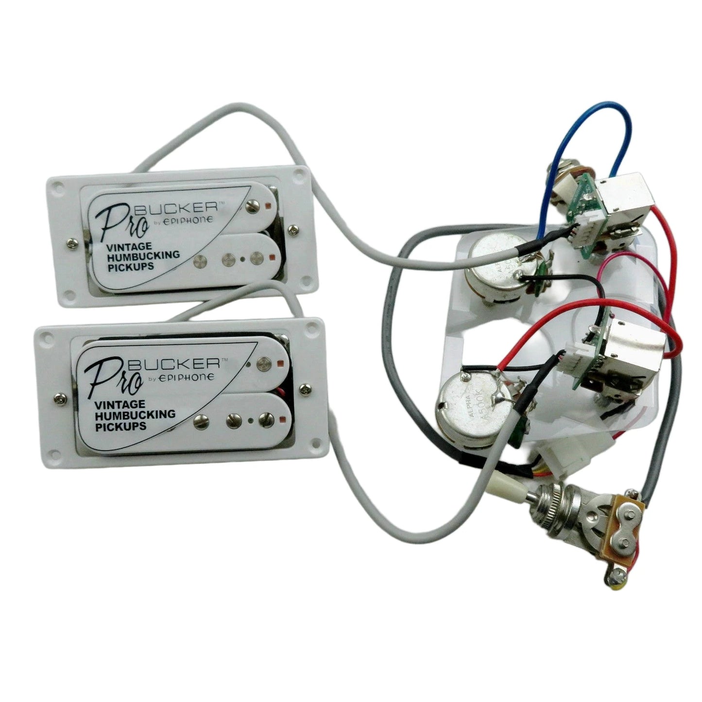 Standard PRO Bucker Alnico Humbucker Pickup Electric Guitar Pickups With Wiring Harness Set