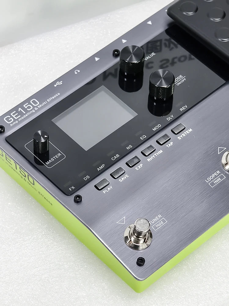 MOOER GE150 Guitar Pedal Multi-effects Amp OTG  Looper 151 Effects Tap Tempo Guitar Accessories