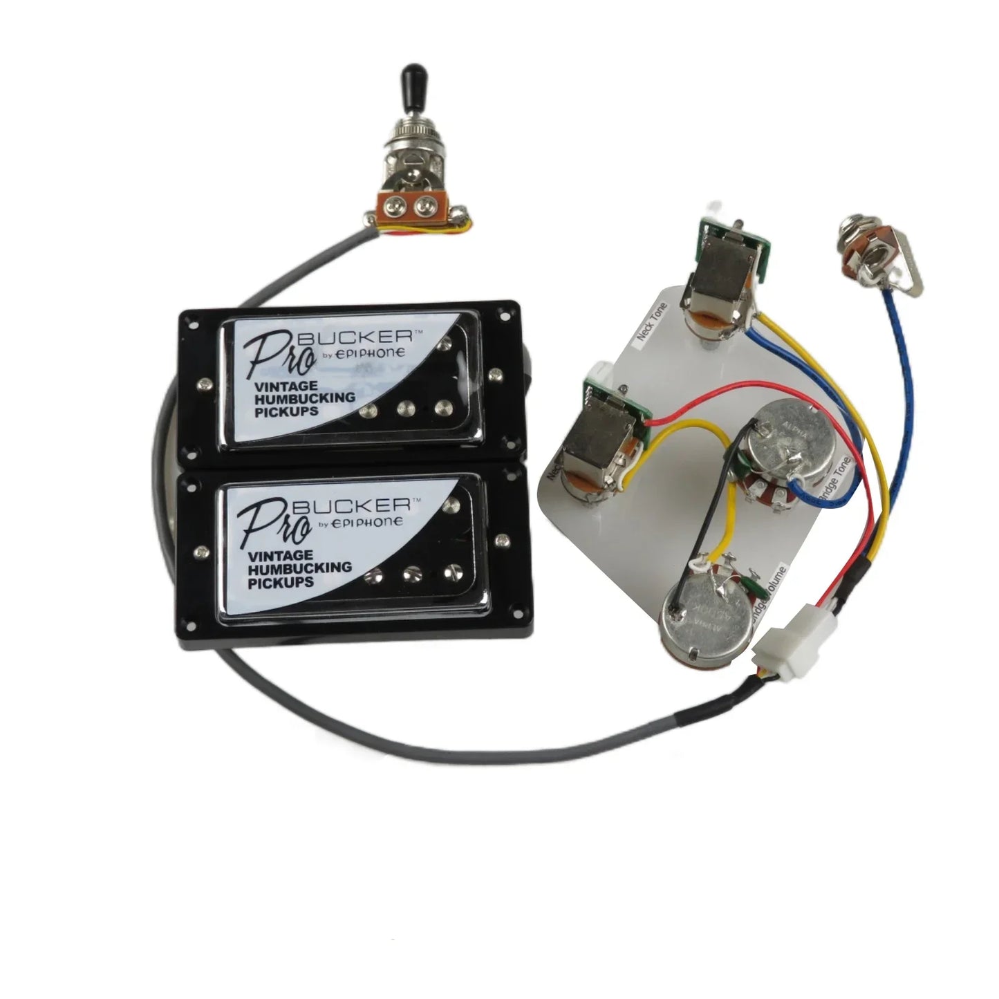 Guitar Pickups Alnico 5 ProBucker Humbucker Pickups Push/Pull Wiring Harness set