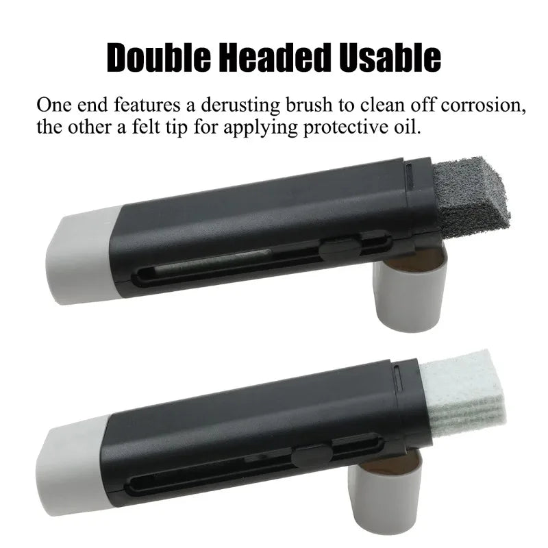 Guitar String Protector Pen Cleaning Guitar String Rust Brush Maintenance Care Set Pen String Cleaning Rust Proof and Removing