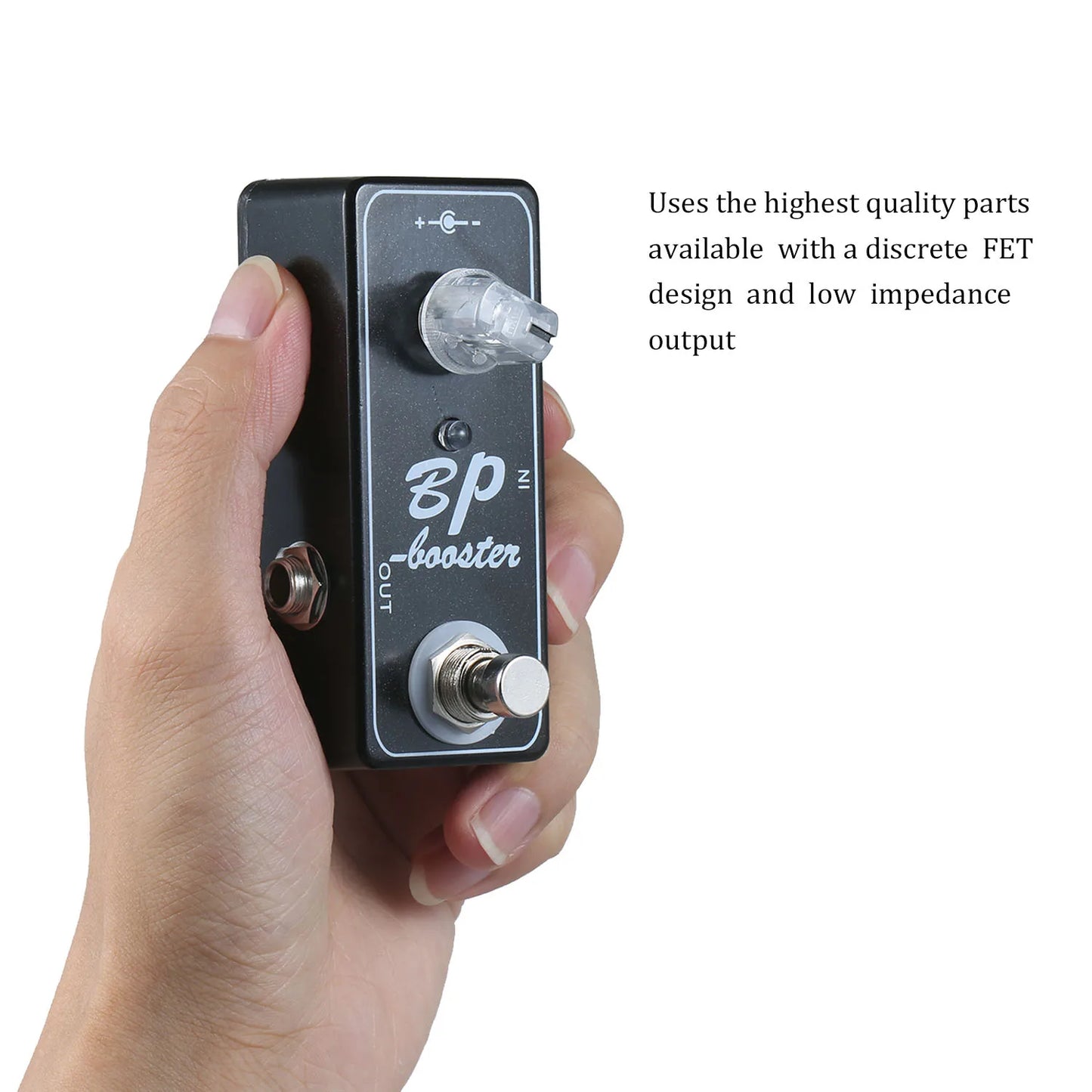 MOSKY Audio Guitar Pedals BP Booster Clean Boost Effect Type True Bypass Switching for Guitar Bass Electro-acoustic Products