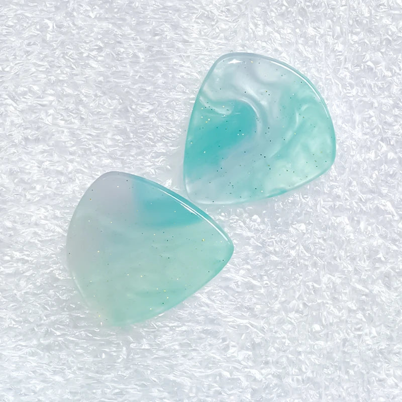 1pc/3pcs Guitar Pick 2.0/2.5 mm Resin Guitar Picks Multiple Colors Marble Pattern, Guitar Accessories
