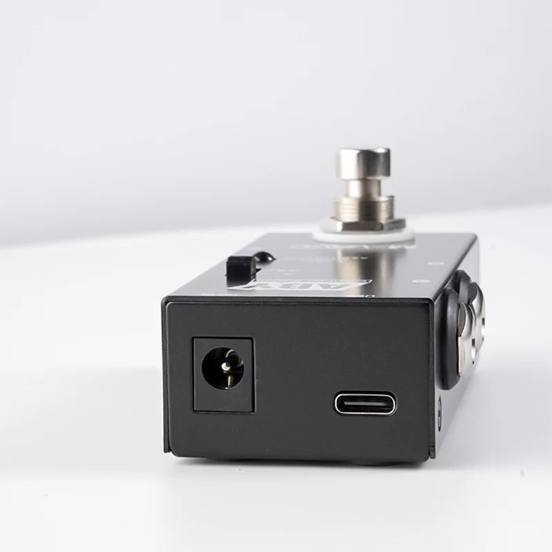 ABY Guitar/Bass Pedal Mini Channel Switch Pedal A/B to C or C to A/B mode Works without Power Supply, Guitar Accessories