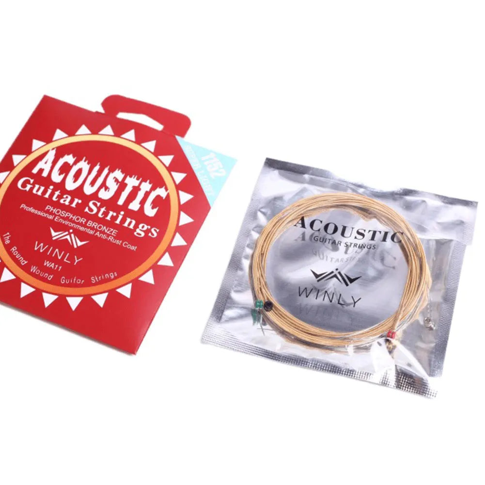 Acoustic Guitar Strings Steel Core Phosphor Bronze Strings Classical Guitar Strings for Guitar Professionals