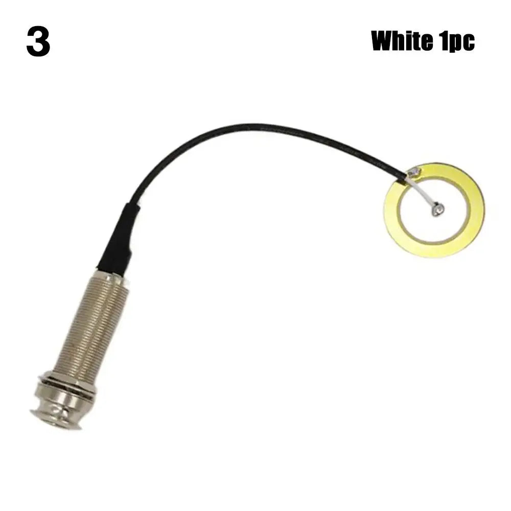 Guitar Pickup Professional Piezo Contact Transducer Microphone Pickup for Guitar Violin Banjo Mandolin Ukulel Guitar Accessories
