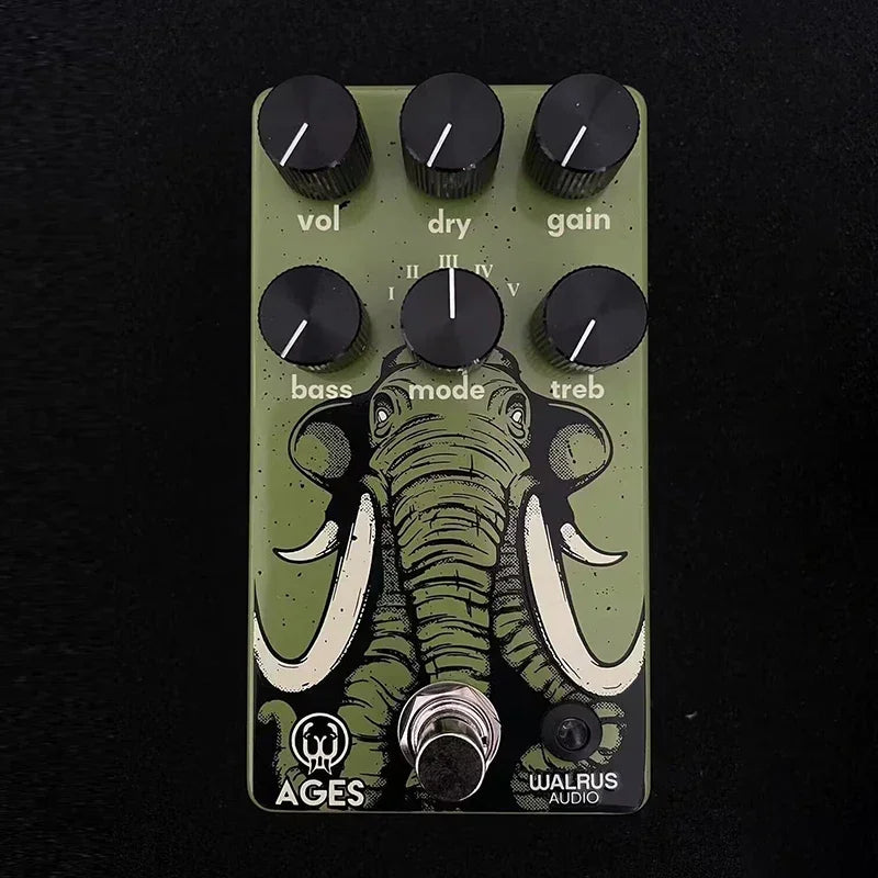 LY-ROCK Walrus Guitar Effects Pedal Five-State Multi-Mode Rock Overdrive Pedal