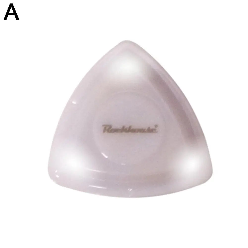 LED Glowing Guitar Pick Plastic Personalized Guitar Paddles Luminous Pick Musical Stringed Instrument Glowing Plectrum