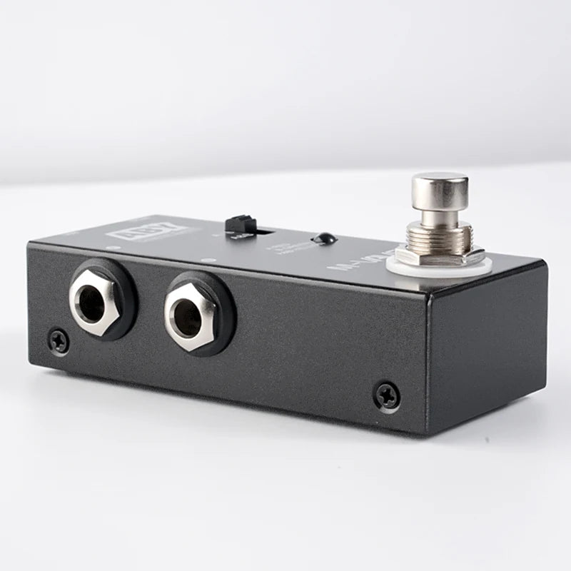 ABY Guitar/Bass Pedal Mini Channel Switch Pedal A/B to C or C to A/B mode Works without Power Supply, Guitar Accessories