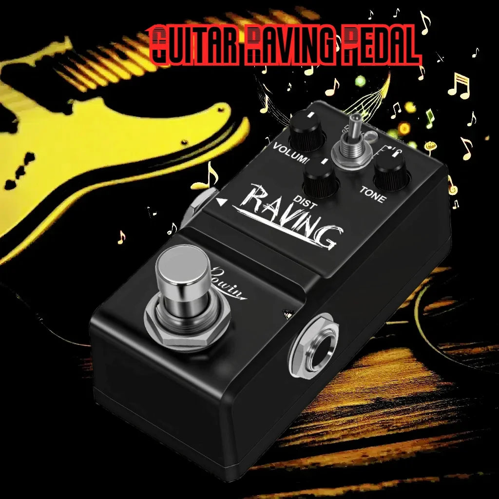 Rowin NANO Guitar Effect Pedals Compressor Flanger Booster Overdrive Delay Tremolo Dumble Distortion for Electric Guitar Bass