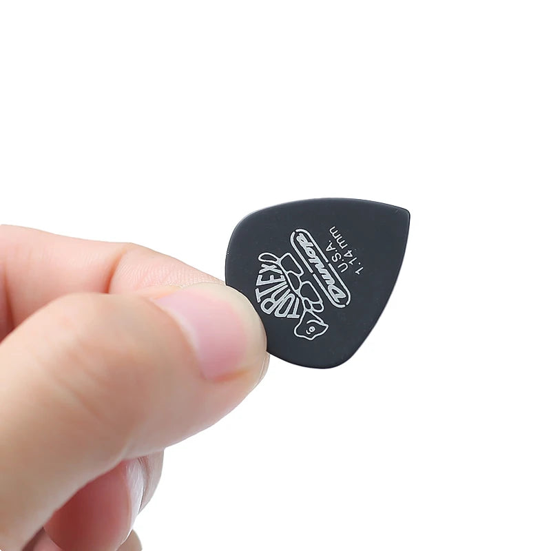 Dunlop Guitar Picks Tortex Pitch Black Jazz III Pick Plectrum Mediator 0.5/0.6/0.73/0.88/1.0/1.14/1.35/1.5 mm Guitar Accessories