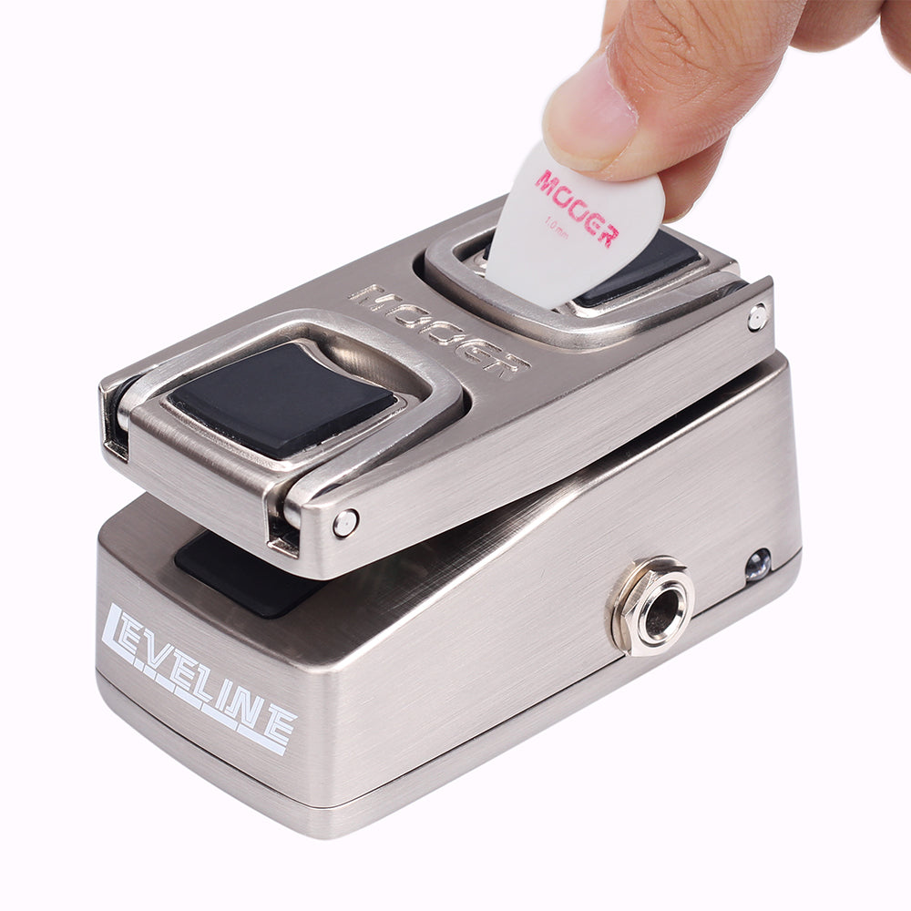 MOOER Guitar Effect Pedal LEVELINE Volume Pedal Pressure Sensing Switching True Bypass Metal Shell Guitar Parts Accessories