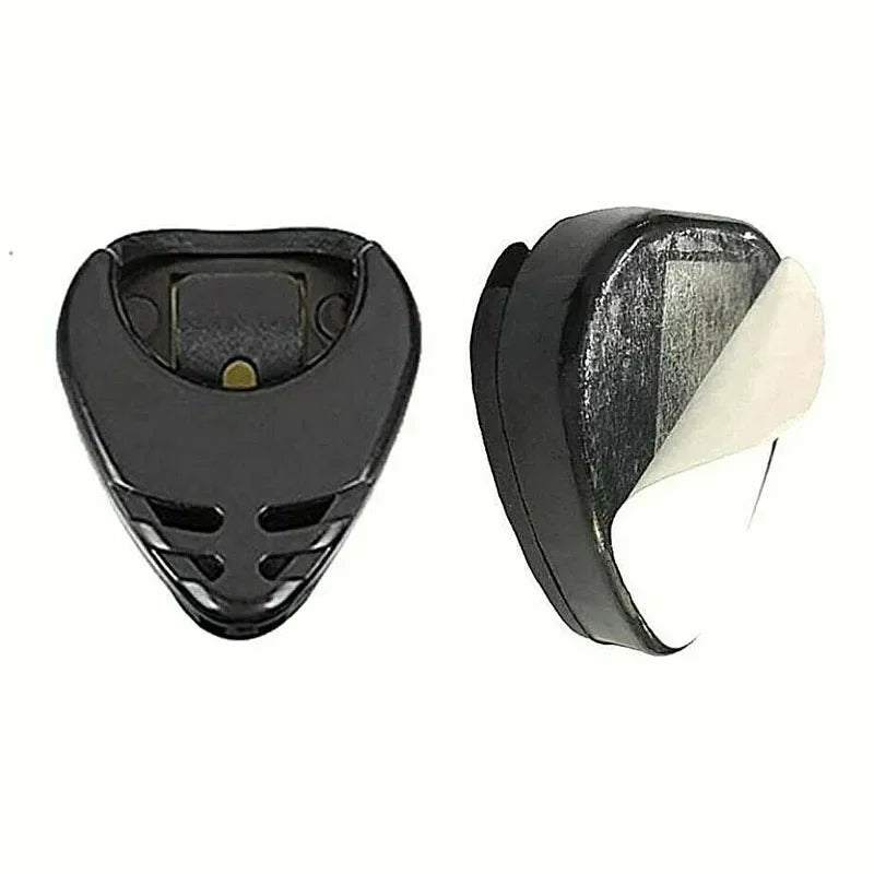 7pcs Guitar Pick Celluloid Plectrum Set Random Color with Holder - Easy Attach for Acoustic/Electric Guitar