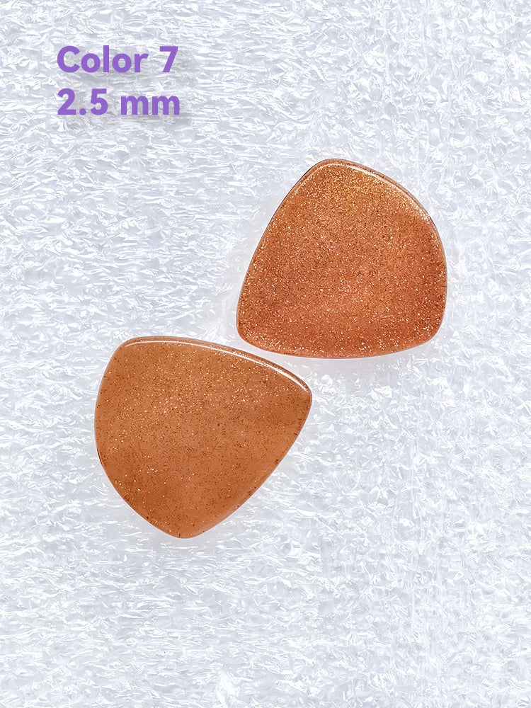 1pc/3pcs Guitar Pick 2.0/2.5 mm Resin Guitar Picks Multiple Colors Marble Pattern, Guitar Accessories