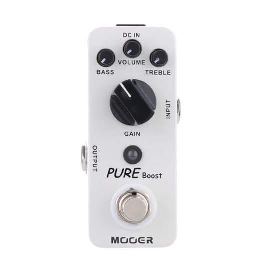 Mooer Pure Boost Micro Mini Boost Effect Pedal for Electric Guitar True Bypass