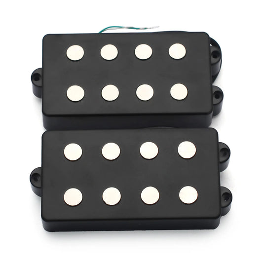 Open Bass Guitar Pickup 4 String Double Coil Humbucker Pickup Ceramic Magnet 57MM for Music Style Bass Guitar Accessories