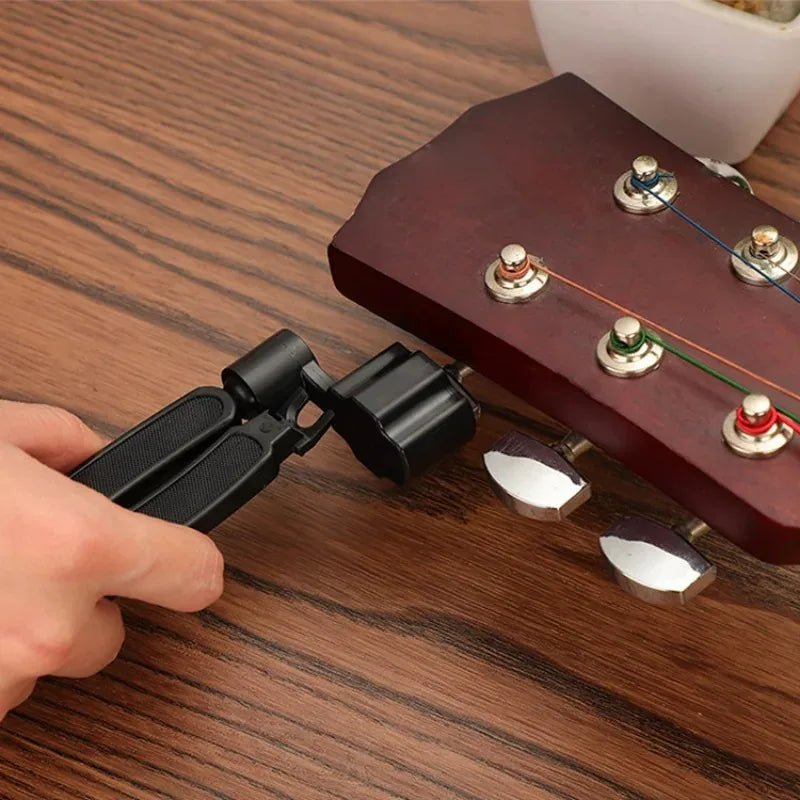 Wooden Guitar String Changing Tool Installation Winding Machine Multifunctional Set of String Cutters String Cutters