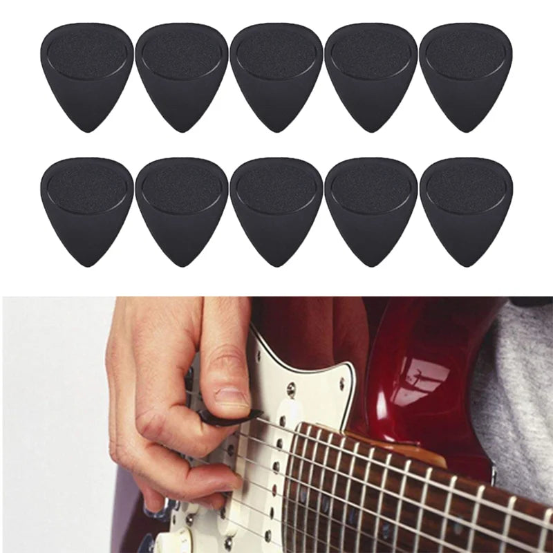 10 Pcs Guitar Pick Anti-slip Matte - Durable ABS Plectrum 0.7mm Thickness / For Electric Guitar Bass Ukulele Playin