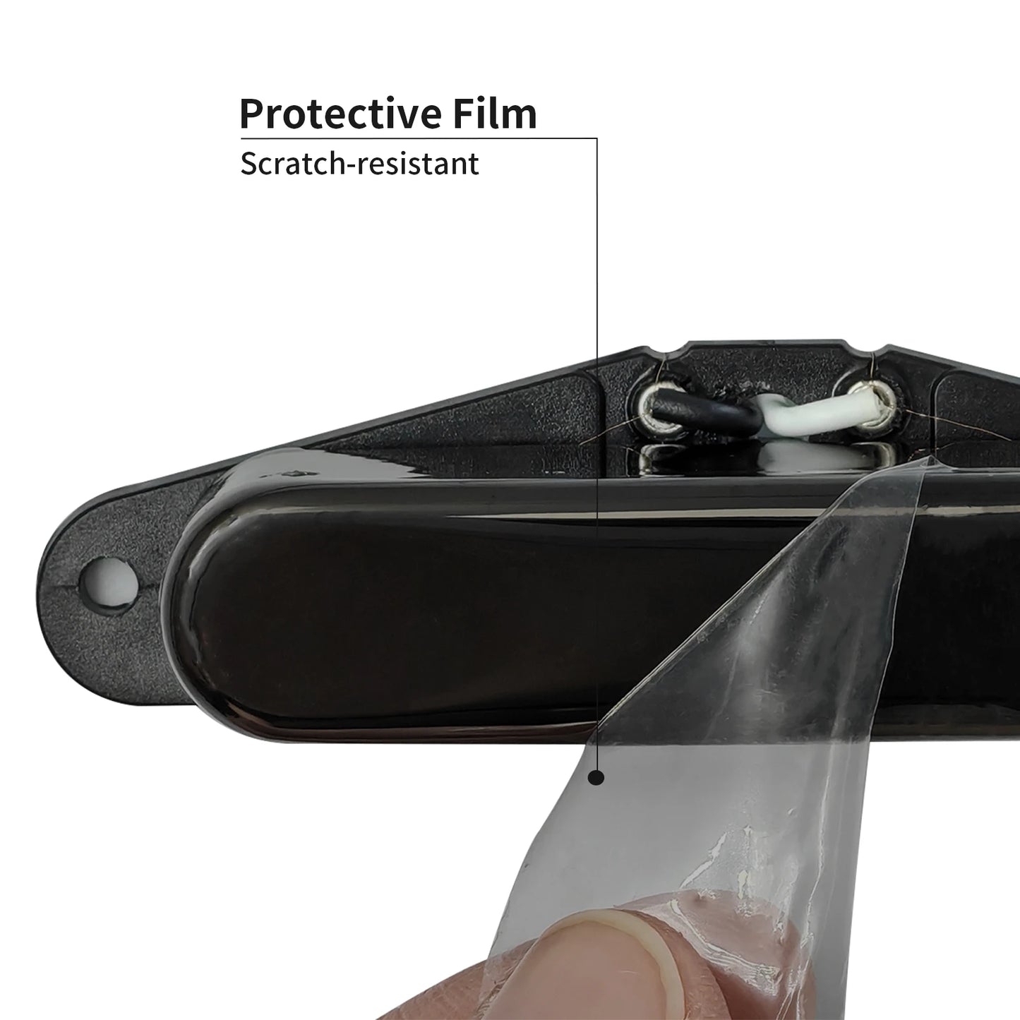 PHRILAM Alnico 5 guitar TL pickup set, neck/small double track bridge, resistive high output 13K can be cutaway