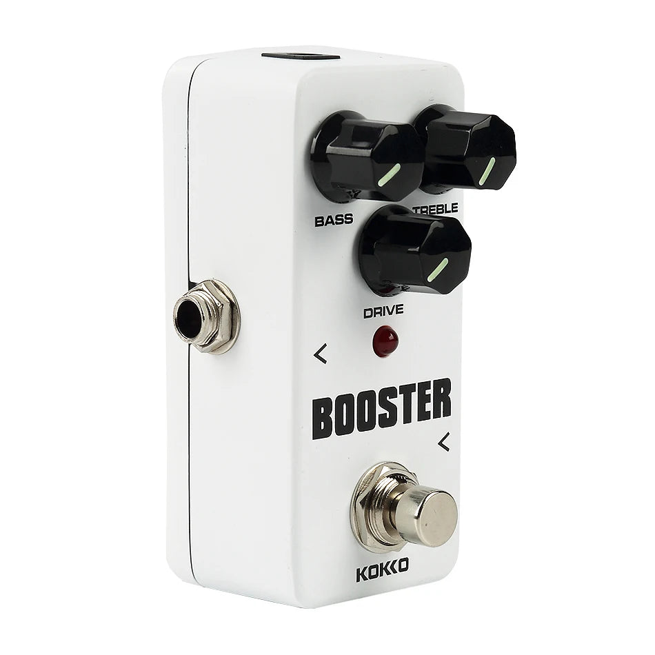 KOKKO Electric Guitar Effect Pedal FBS2 Two Band EQ Booster Effect Pedal True Bypass Mini Single Guitar Pedal Guitar Accessories