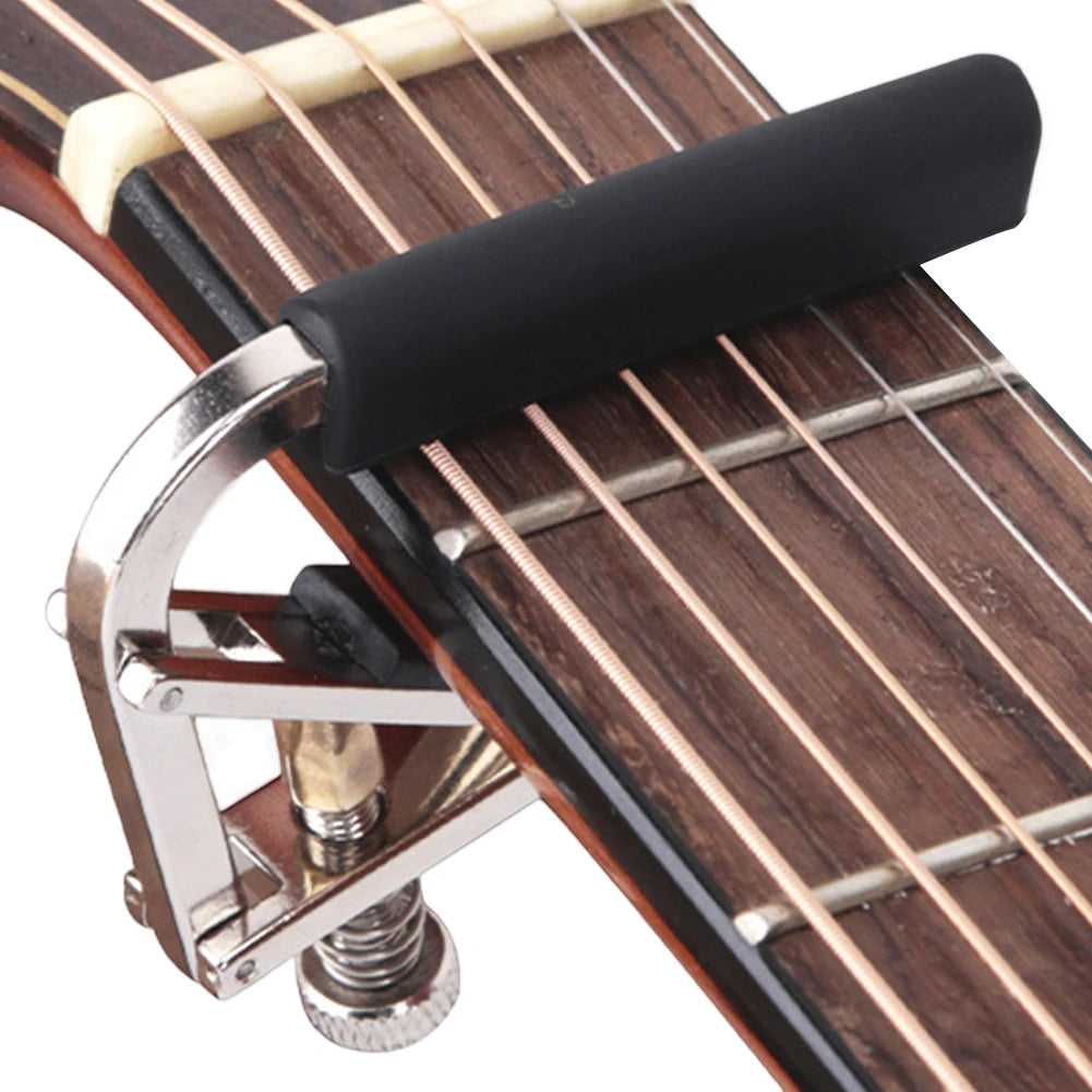 Guitar Capo Adjustable Tension Universal Guitar Capo Guitar Tuner Clamp for Acoustic and Electric Guitars