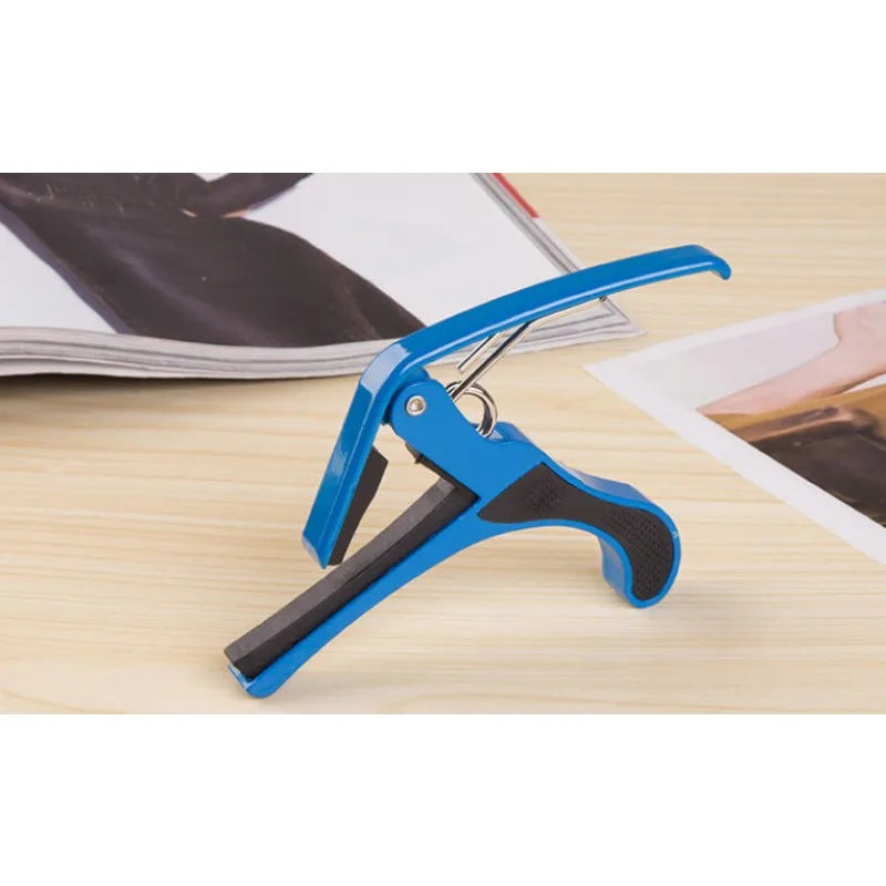 Capo Zinc Alloy Guitar Capo Dual-Use Capo for Folk and Electric Guitars Dual-Use Guitar Accessories