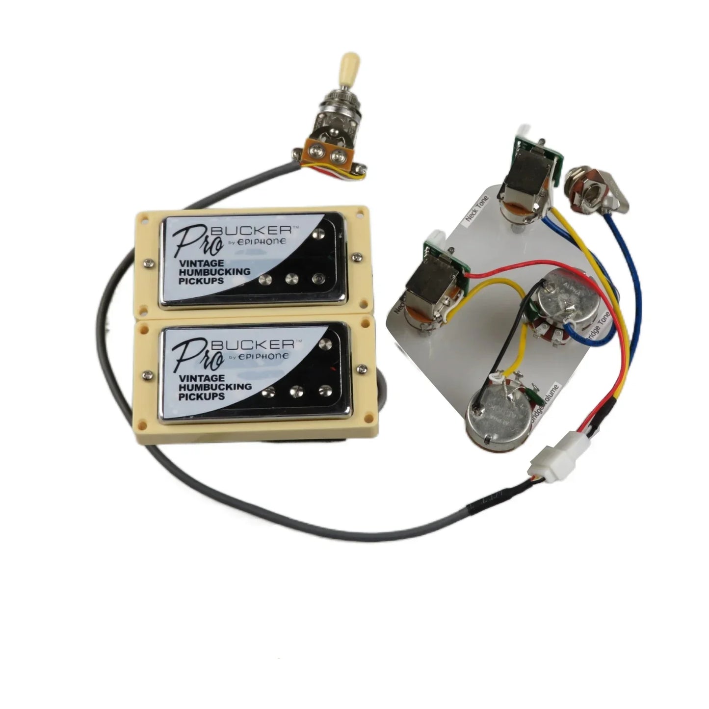 Guitar Pickups Alnico 5 ProBucker Humbucker Pickups Push/Pull Wiring Harness set