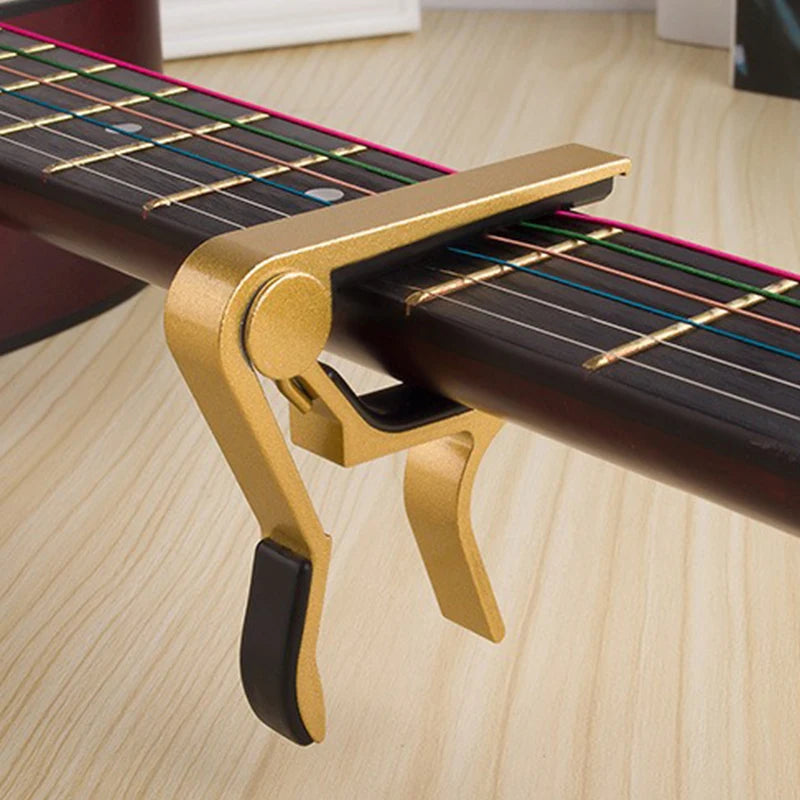 1PC/Pack High Quality Guitar Capo Multiple Color Available Guitar Tone Adjust Tuning Clip Quick Change Tool for Music Lovers ZYF