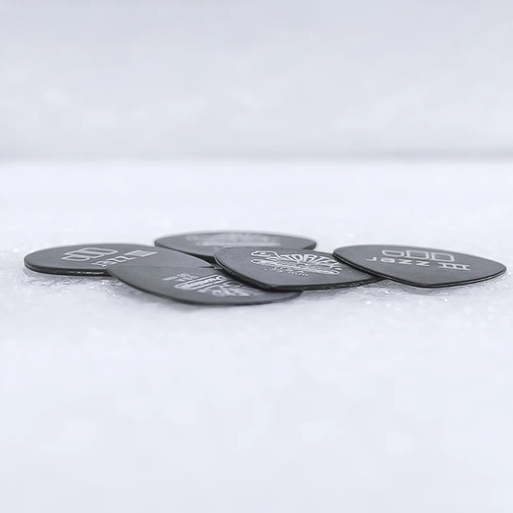 Dunlop Guitar Picks Tortex Pitch Black Jazz III Pick Plectrum Mediator 0.5/0.6/0.73/0.88/1.0/1.14/1.35/1.5 mm Guitar Accessories
