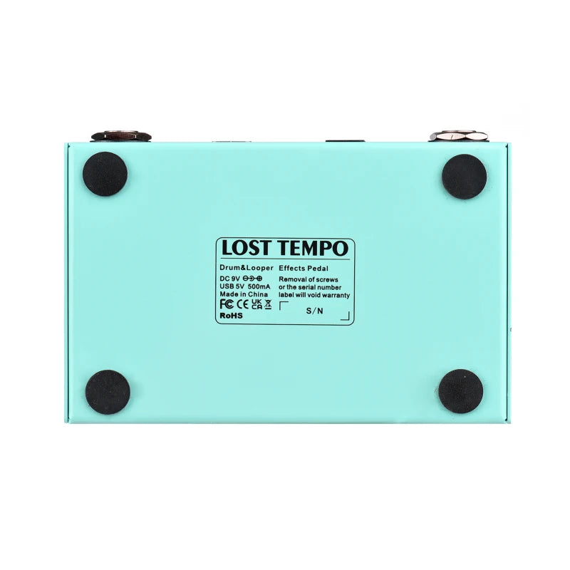 M-VAVE Guitar Effect Pedal Drum Looper Effector 30 Drums 11 Mins Looper Recoding Time High Precision Tuner LOST TEMPO CUVAVE